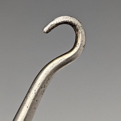 1912 British Antique Sterling Silver Handle Button Hook